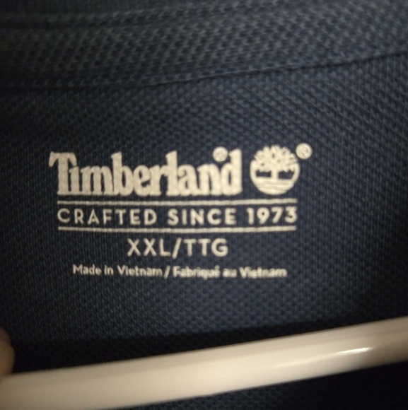 Timberland Men's Navy Polo Shirt XXL - Picture 3 of 4